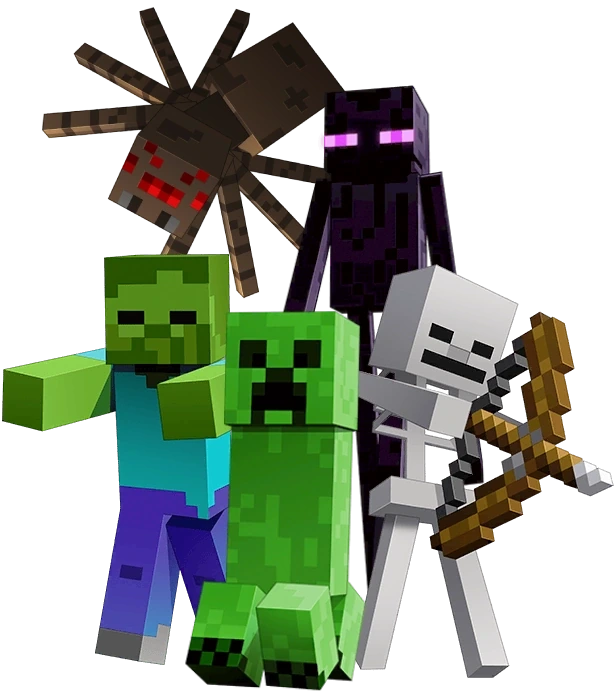 Minecraft Hostile Mobs